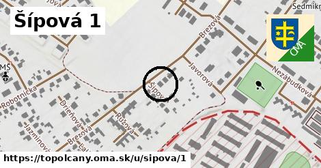 Šípová 1, Topoľčany