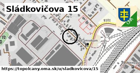 Sládkovičova 15, Topoľčany