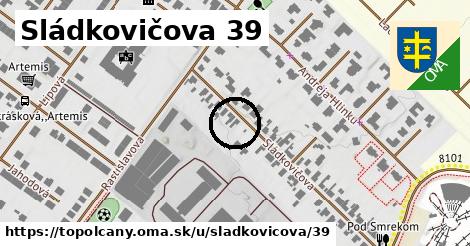 Sládkovičova 39, Topoľčany