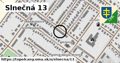 Slnečná 13, Topoľčany