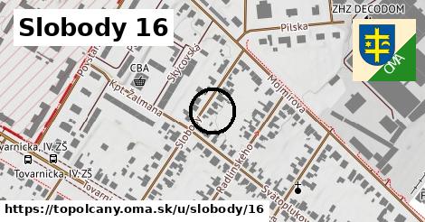 Slobody 16, Topoľčany