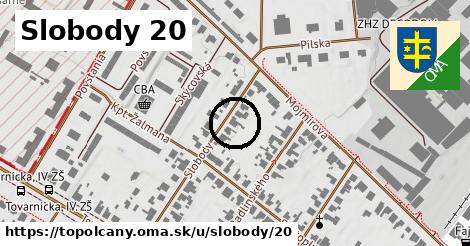 Slobody 20, Topoľčany