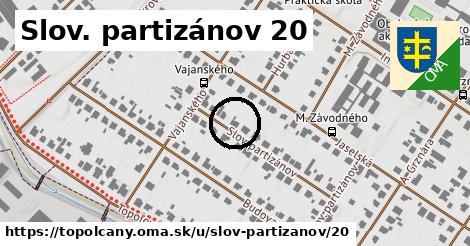 Slov. partizánov 20, Topoľčany