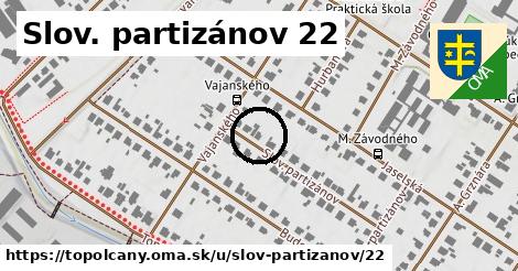 Slov. partizánov 22, Topoľčany