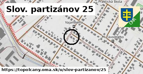 Slov. partizánov 25, Topoľčany