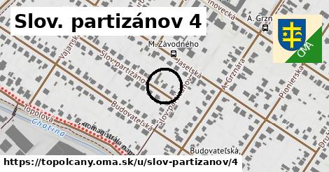 Slov. partizánov 4, Topoľčany