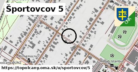 Športovcov 5, Topoľčany