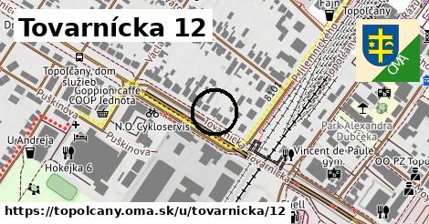 Tovarnícka 12, Topoľčany