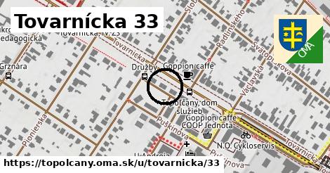 Tovarnícka 33, Topoľčany