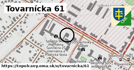 Tovarnícka 61, Topoľčany