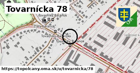 Tovarnícka 78, Topoľčany