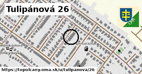 Tulipánová 26, Topoľčany