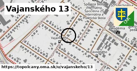 Vajanského 13, Topoľčany