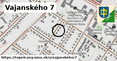 Vajanského 7, Topoľčany