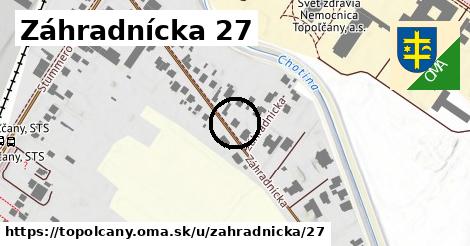 Záhradnícka 27, Topoľčany