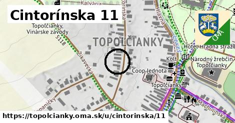 Cintorínska 11, Topoľčianky