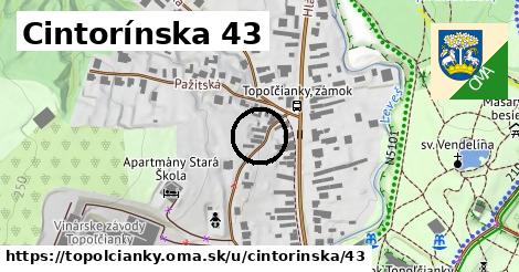 Cintorínska 43, Topoľčianky