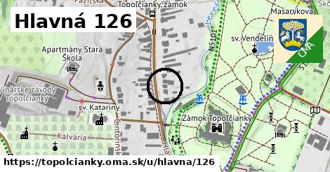 Hlavná 126, Topoľčianky