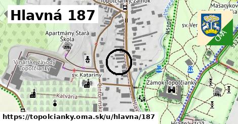 Hlavná 187, Topoľčianky