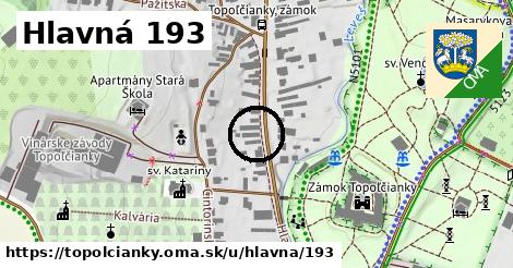 Hlavná 193, Topoľčianky