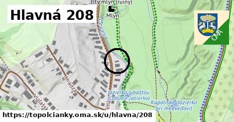 Hlavná 208, Topoľčianky