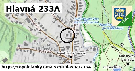 Hlavná 233A, Topoľčianky