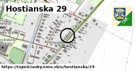 Hostianska 29, Topoľčianky