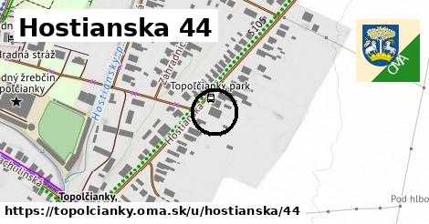 Hostianska 44, Topoľčianky