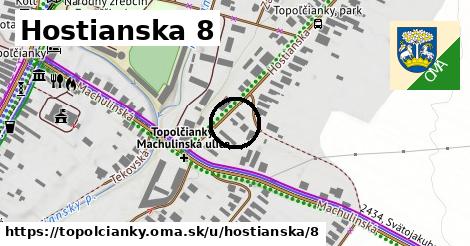 Hostianska 8, Topoľčianky