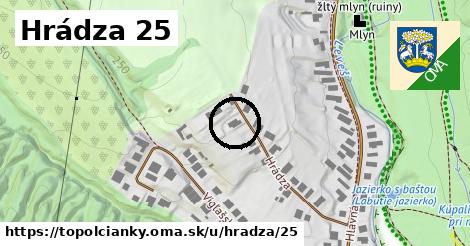 Hrádza 25, Topoľčianky