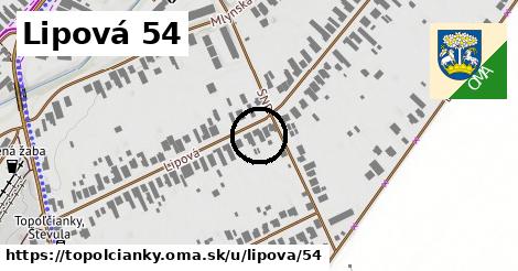 Lipová 54, Topoľčianky