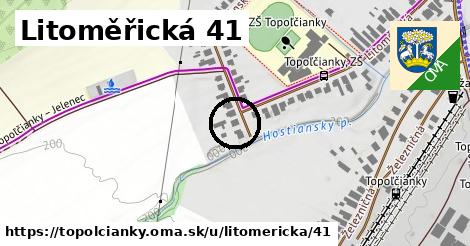 Litoměřická 41, Topoľčianky