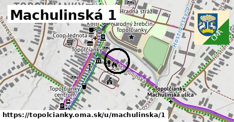 Machulinská 1, Topoľčianky