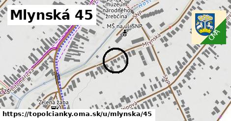 Mlynská 45, Topoľčianky