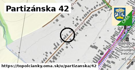 Partizánska 42, Topoľčianky