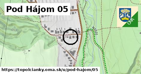 Pod Hájom 05, Topoľčianky