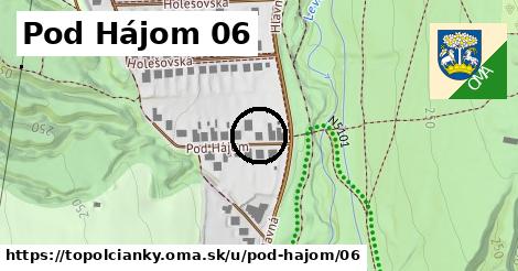 Pod Hájom 06, Topoľčianky