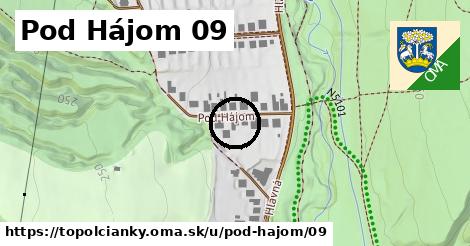 Pod Hájom 09, Topoľčianky