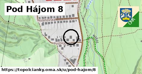 Pod Hájom 8, Topoľčianky