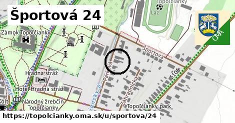 Športová 24, Topoľčianky