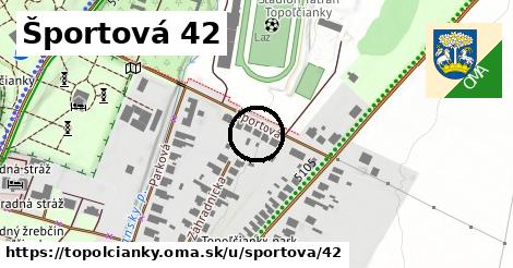 Športová 42, Topoľčianky