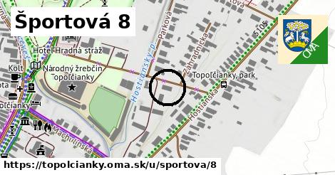 Športová 8, Topoľčianky