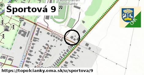 Športová 9, Topoľčianky