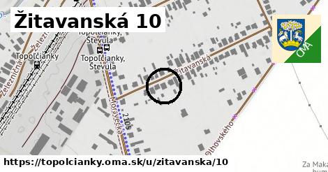 Žitavanská 10, Topoľčianky