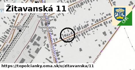 Žitavanská 11, Topoľčianky