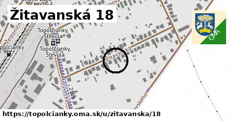 Žitavanská 18, Topoľčianky