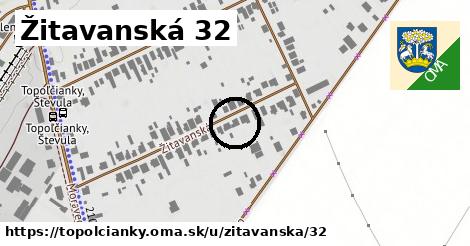 Žitavanská 32, Topoľčianky