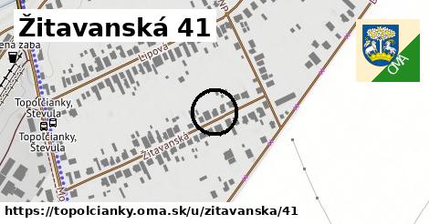 Žitavanská 41, Topoľčianky