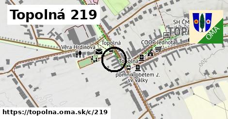 Topolná <span class="supisne">219</span>