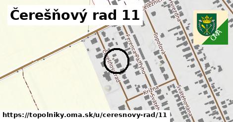 Čerešňový rad 11, Topoľníky